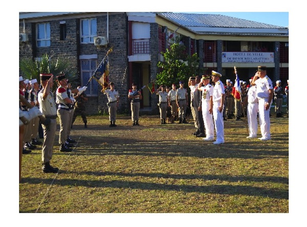 Passation du commandement du DLEM