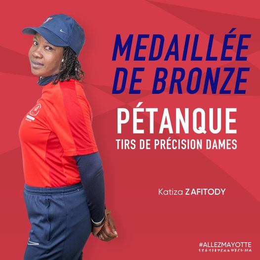 Jeux de îles – Pétanque : Encore une médaille de bronze pour Mayotte