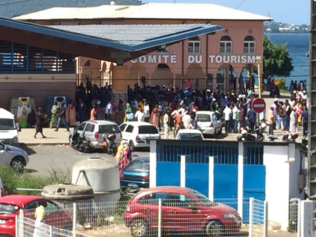 Un campement sur le terre-plein de M’tsapéré ?