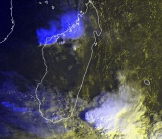 Grosse activité orageuse sur le Nord Ouest de Madagascar ayant un impact sur Mayotte