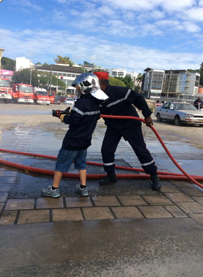 Les sapeurs-pompiers décorés