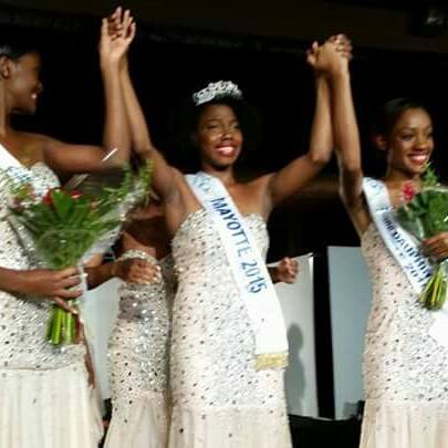 Ramatou Rajiabo de Poroani est Miss Mayotte 2015