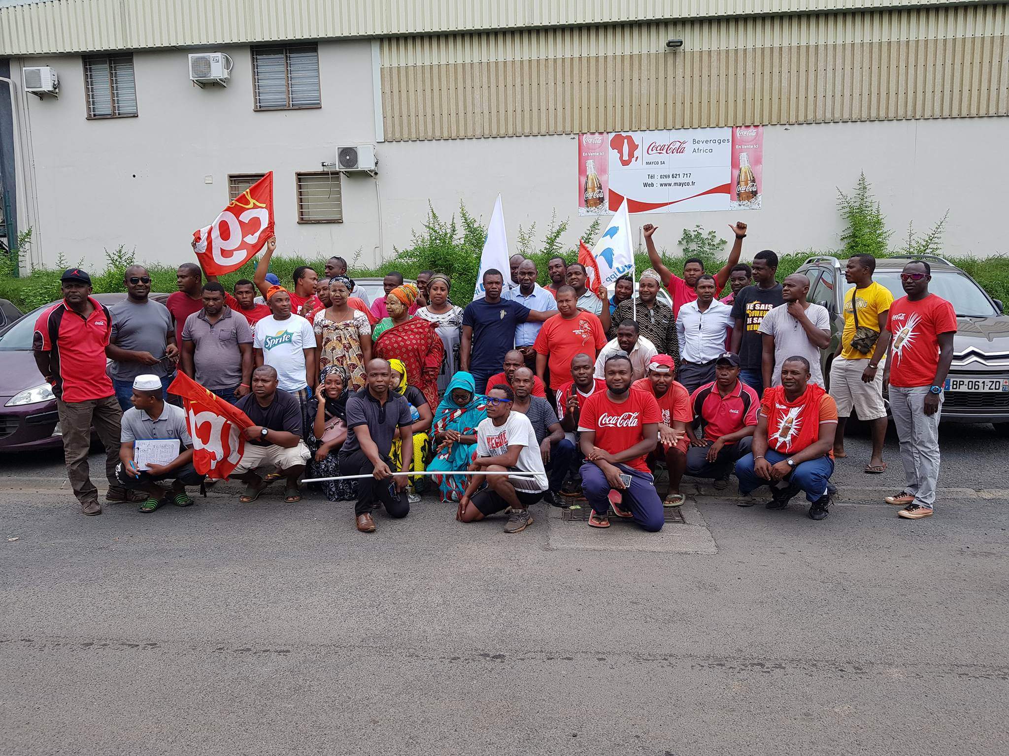 Le SNUipp-FSU Mayotte au chevet des grévistes de Mayco