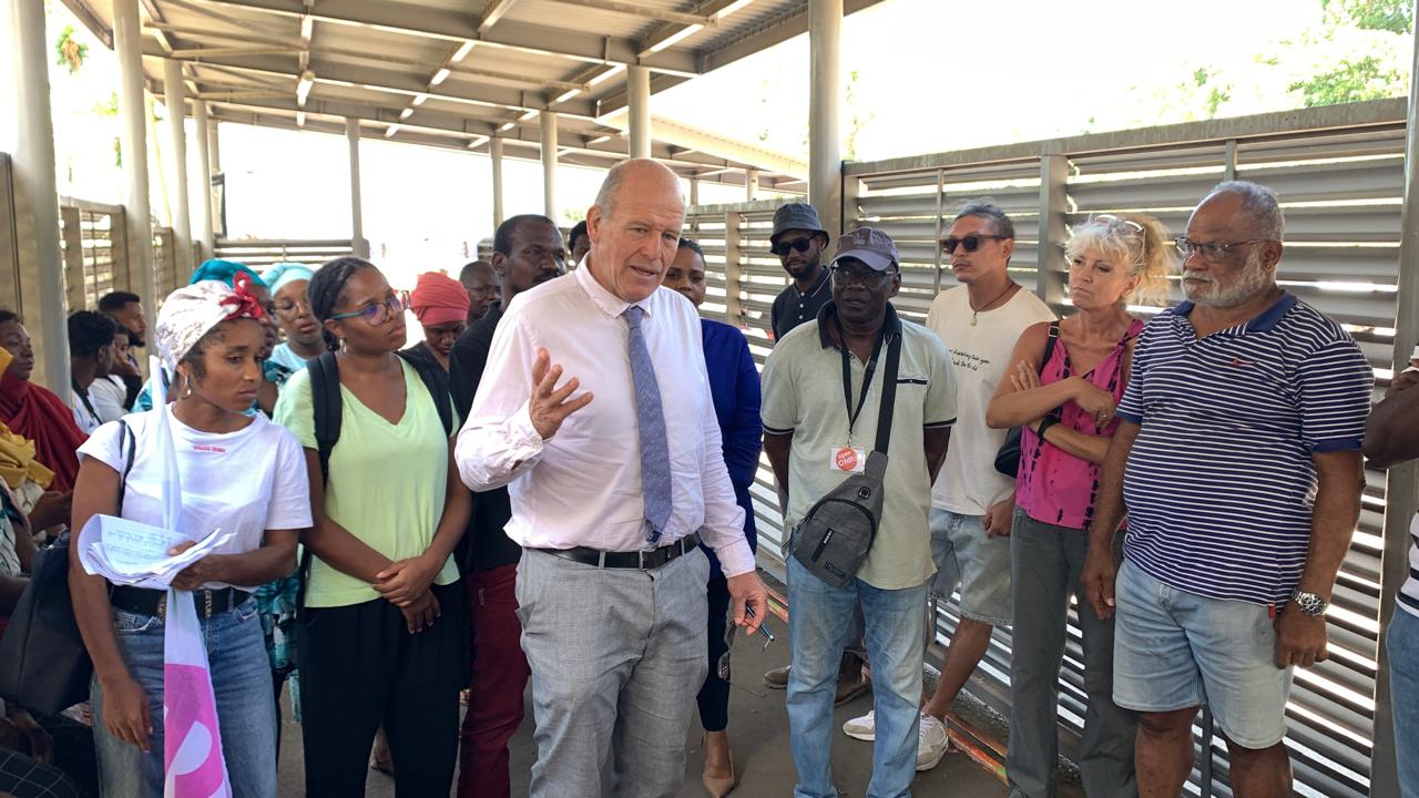 L’émotion est toujours forte au collège de Majicavo