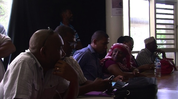 Grand marché de Mamoudzou : le collectif reçu ce matin à la CCI