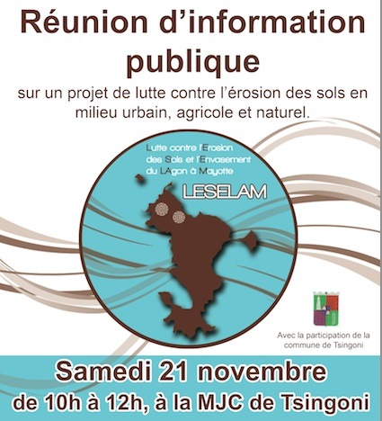 Tsingoni : réunion d’information publique sur le projet LESELAM