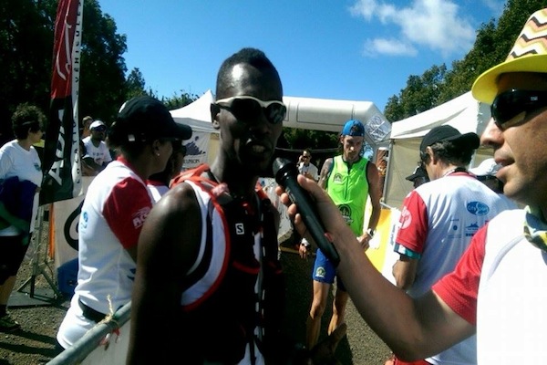 Riziki Soumaila au Trail du Colorado