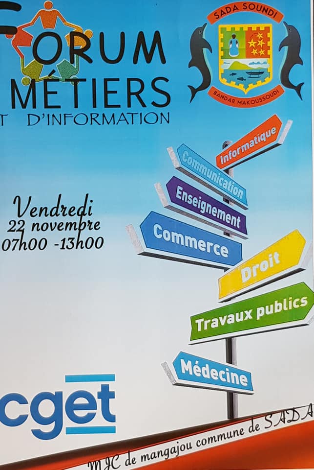 22 novembre : forum des métiers  à Sada
