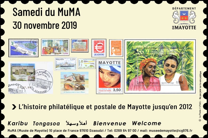 Dernier Samedi du MuMa de 2019 : les timbres à l’honneur