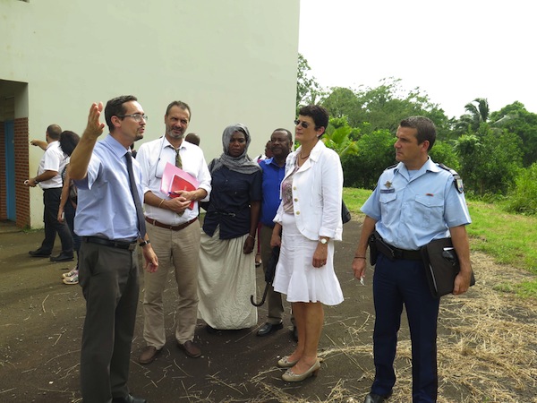 Réunion sécurité au collège de Tsingoni