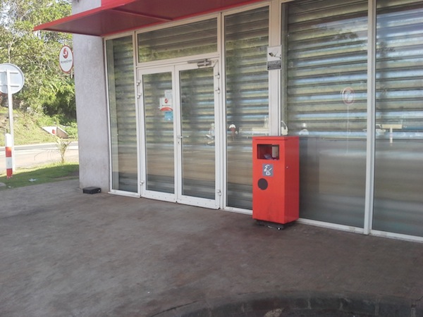 La station-service de Tsoundzou 1 fermée