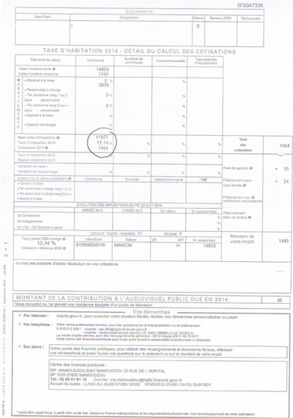 Taxe d’habitation : Koungou explose les taux