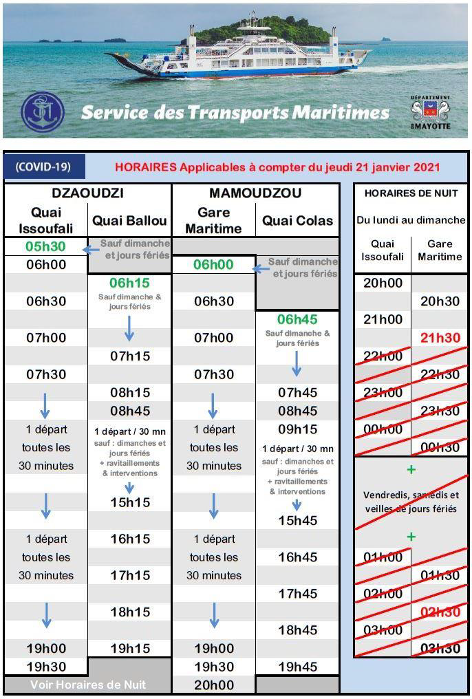 Nouveaux horaires de nuit pour la barge, qui s’arrête à 21h30