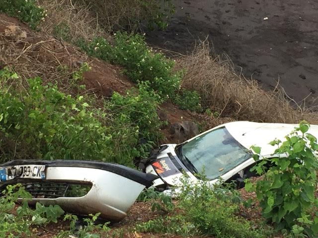 Pointe de Koungou : Collision entre deux véhicules