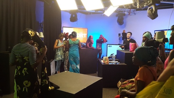 Les journalistes en herbe du lycée de Kahani en visite à Kwezi