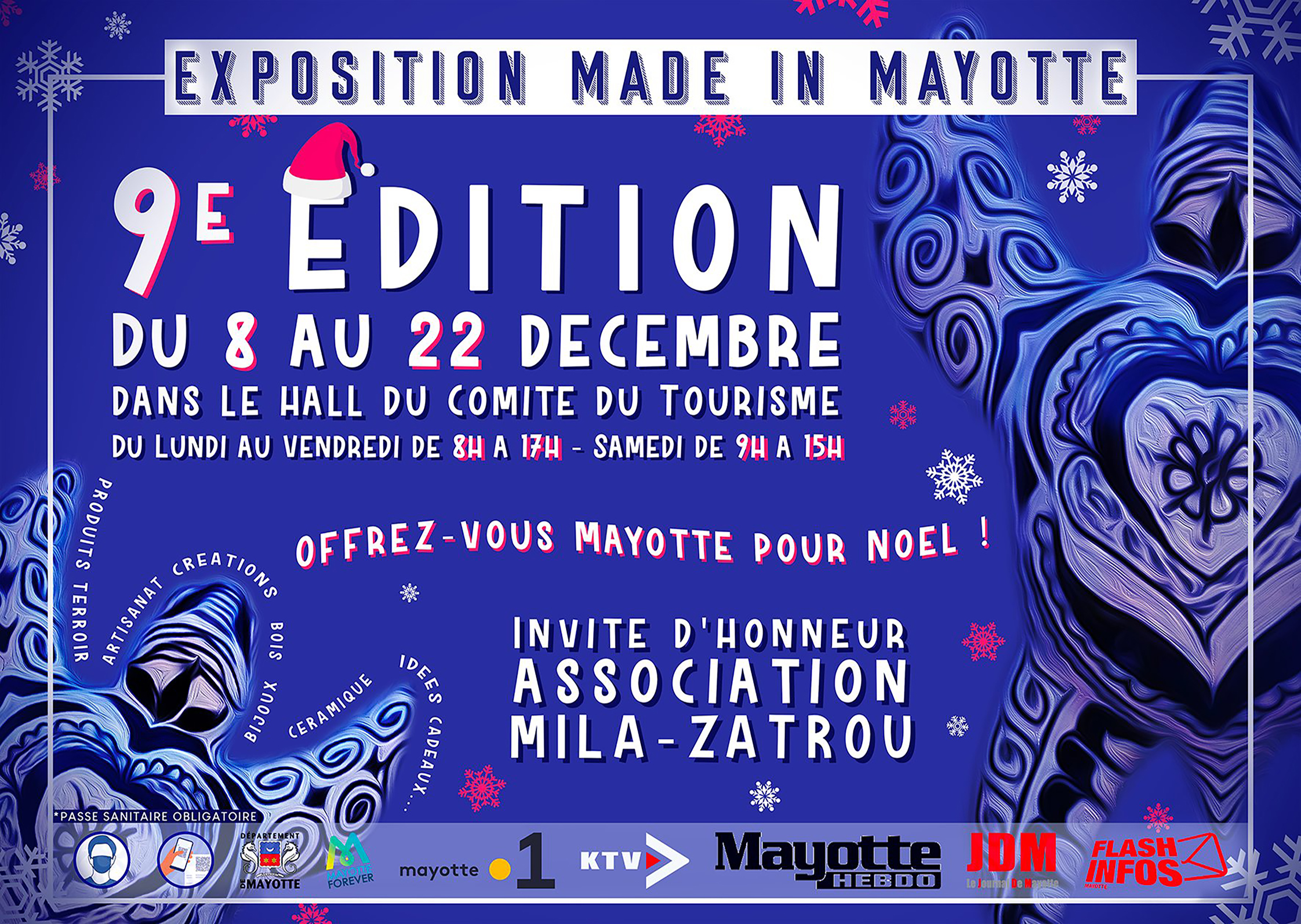 L’exposition Made in Mayotte à Mamoudzou : 20 artisans, agriculteurs et associations exposeront