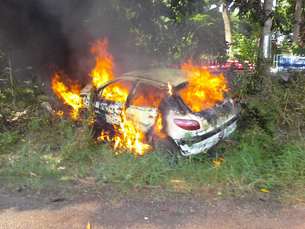 Accident grave à Hajangua
