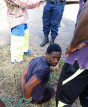 Hajangua : un voleur attrapé par la population