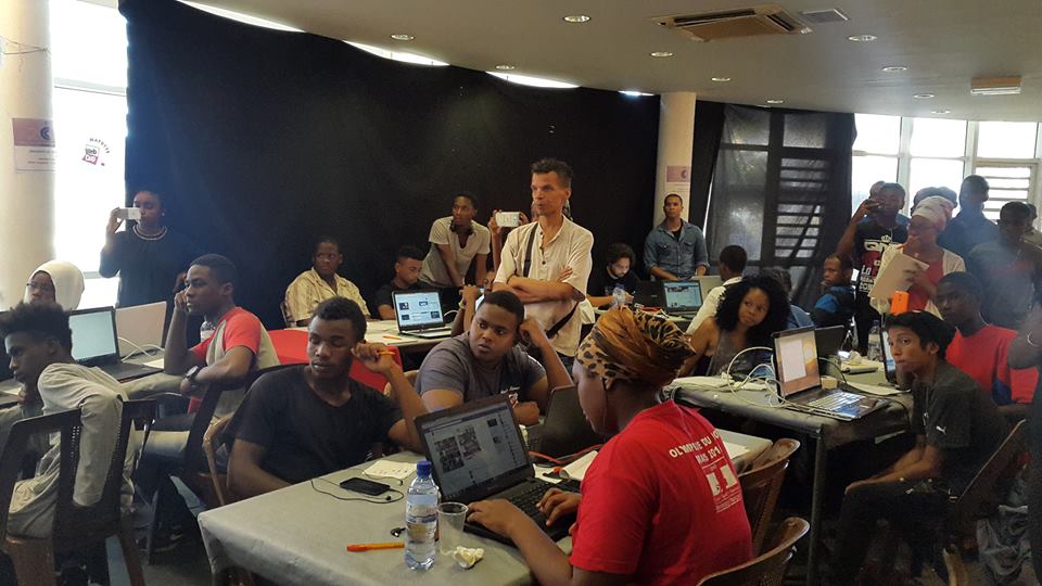 Webcup Mayotte 2016 : de nombreux jeunes y participent