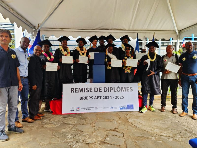 Remise des diplômes BPJEPS 2024-2025 : une formation réussie et porteuse d’avenir