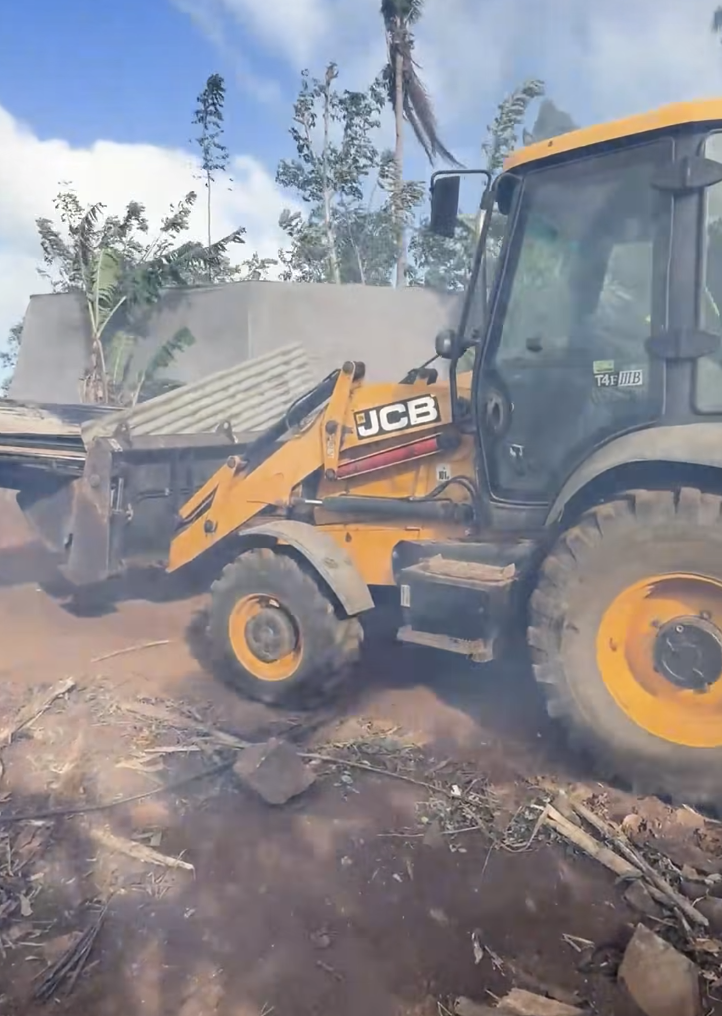 117 cases détruites à Mgnambani dans une vaste opération de lutte contre l’habitat illégal