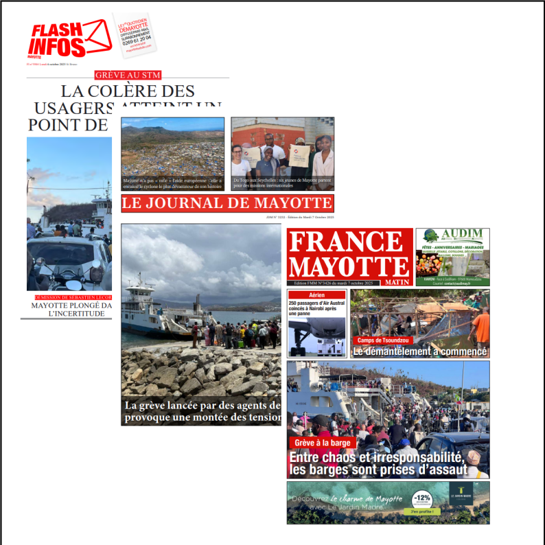 Revue de presse : Chaos sur les barges et instabilité à Paris