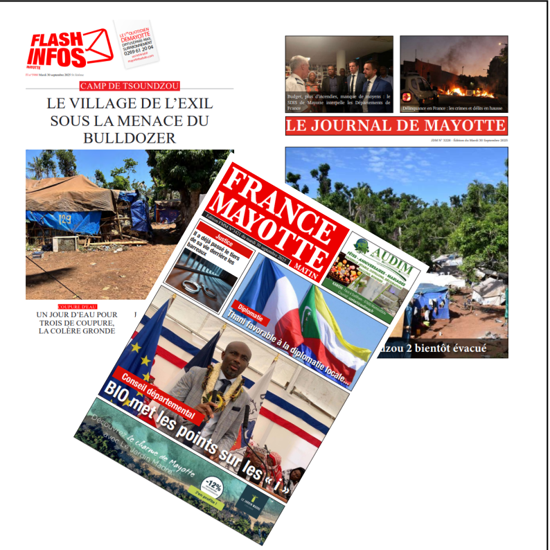 Revue de presse : Tsoundzou, incendies et colère citoyenne