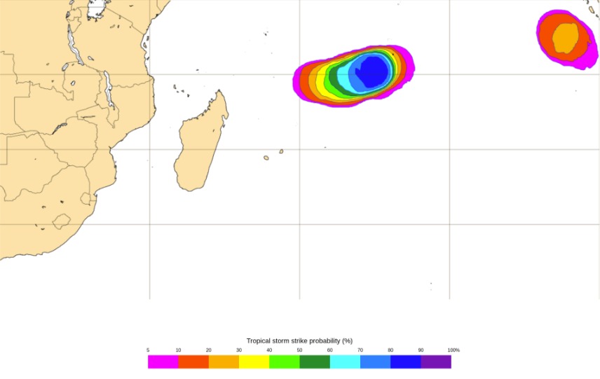Saison cyclonique : une zone suspect sous surveillance se dirige vers Madagascar