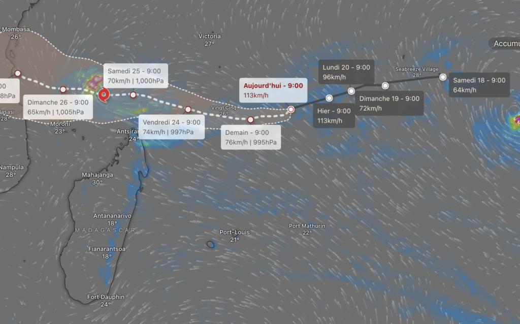 La trajectoire de Chenge s’éloigne, mais 10 mois après Chido, Mayotte vit toujours dans la crainte d’un nouveau 14 décembre 3 p7visuel 1