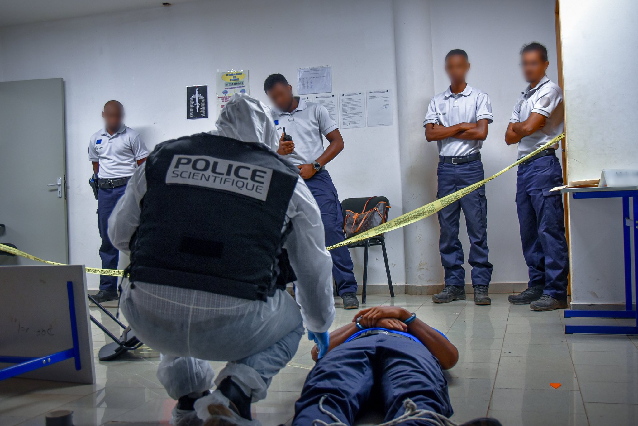 Police scientifique : la relève déjà en action