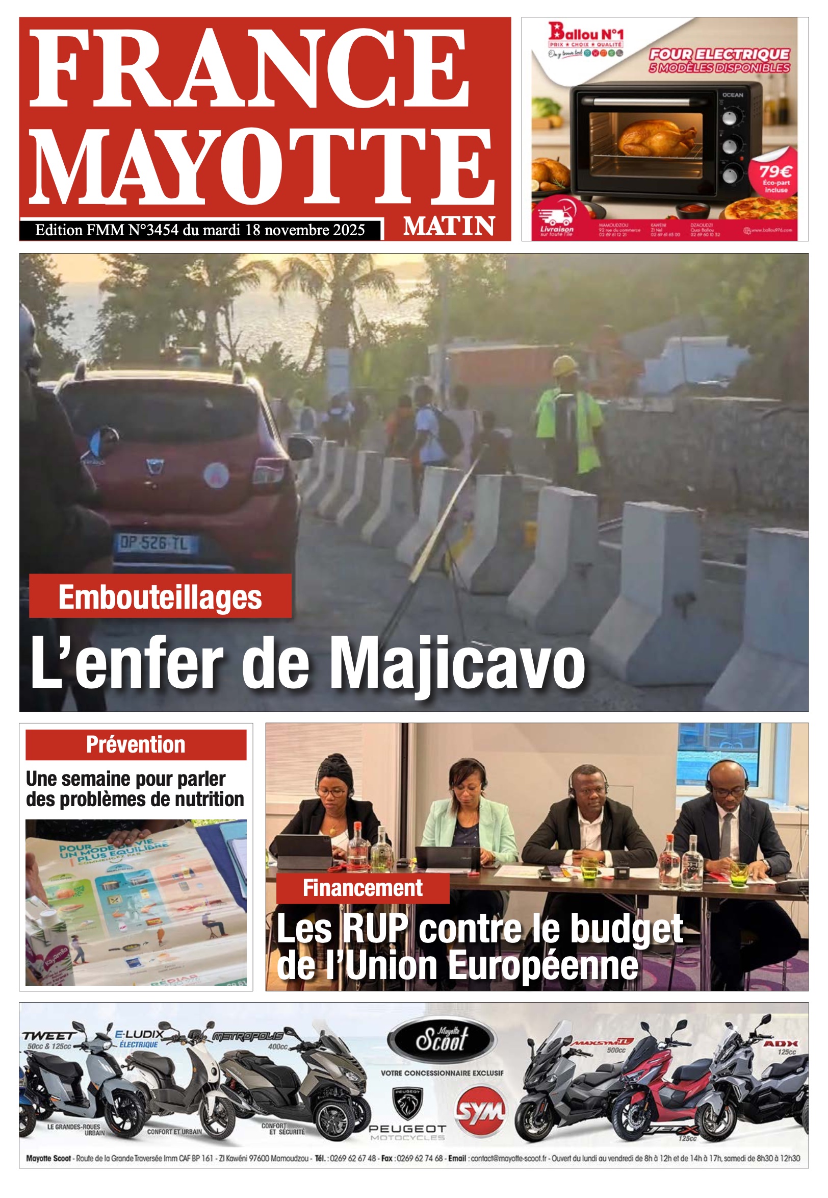 Votre France Mayotte Matin vient de paraître