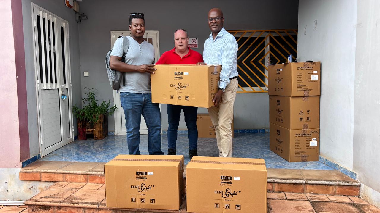 Mlézi lance la distribution de fontaines à eau