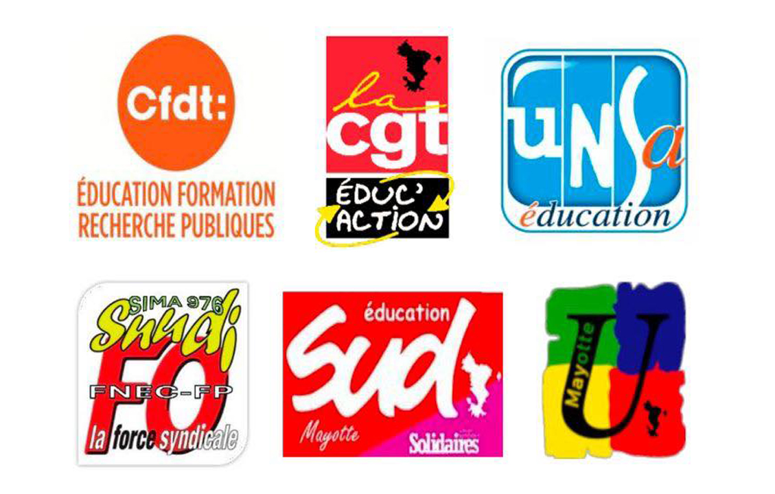 L’intersyndicale vent debout face à la crise éducative à Mayotte