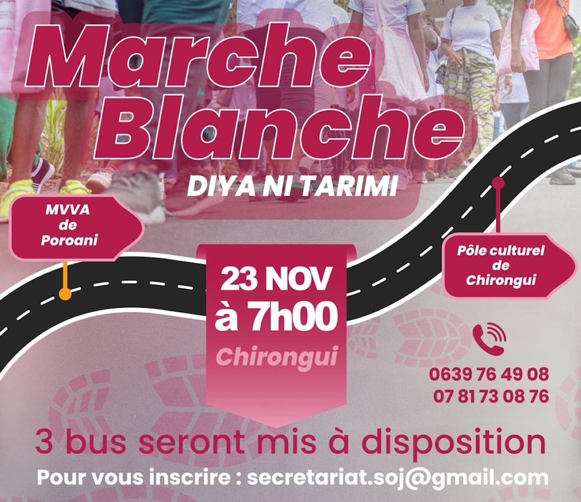 Marche blanche à Chirongui : Mayotte contre les violences