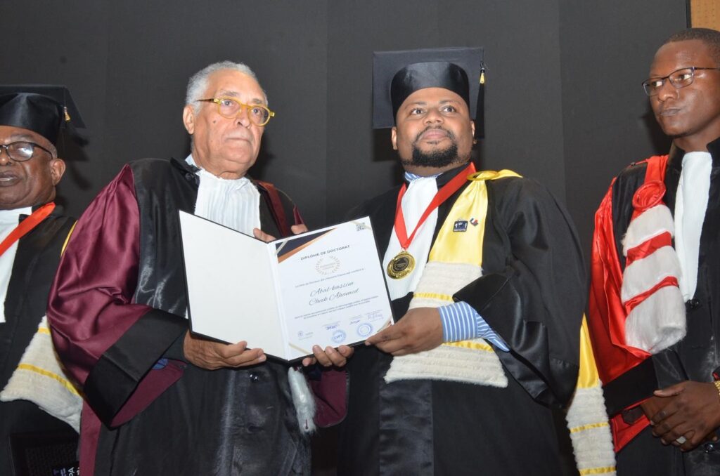 président université Mayotte doctorat honoris causa