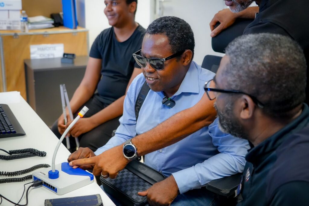 Police nationale Mayotte Sensibilisation handicap