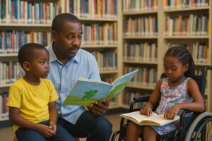 Accessibilité culturelle Mayotte Lecture pour tous