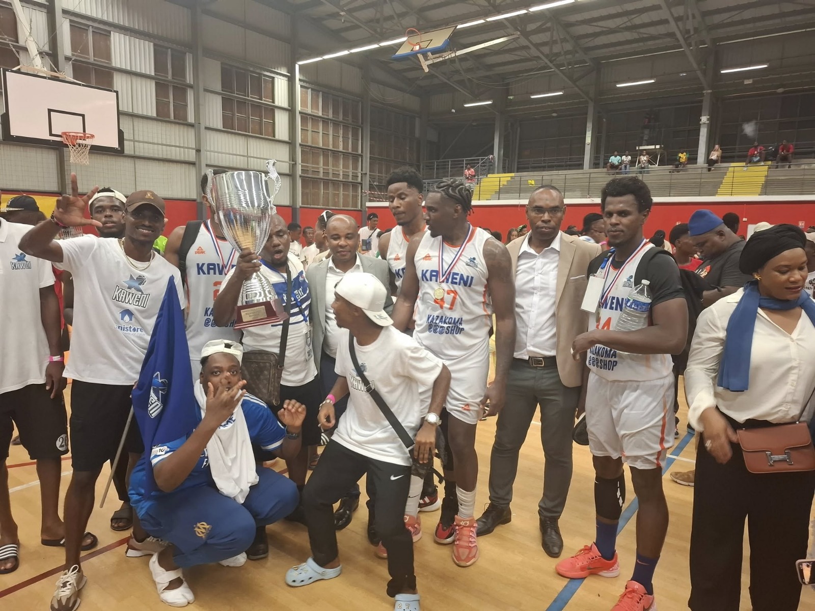 Les basketteurs de Kaweni décrochent une première victoire en finale régionale de la coupe de France