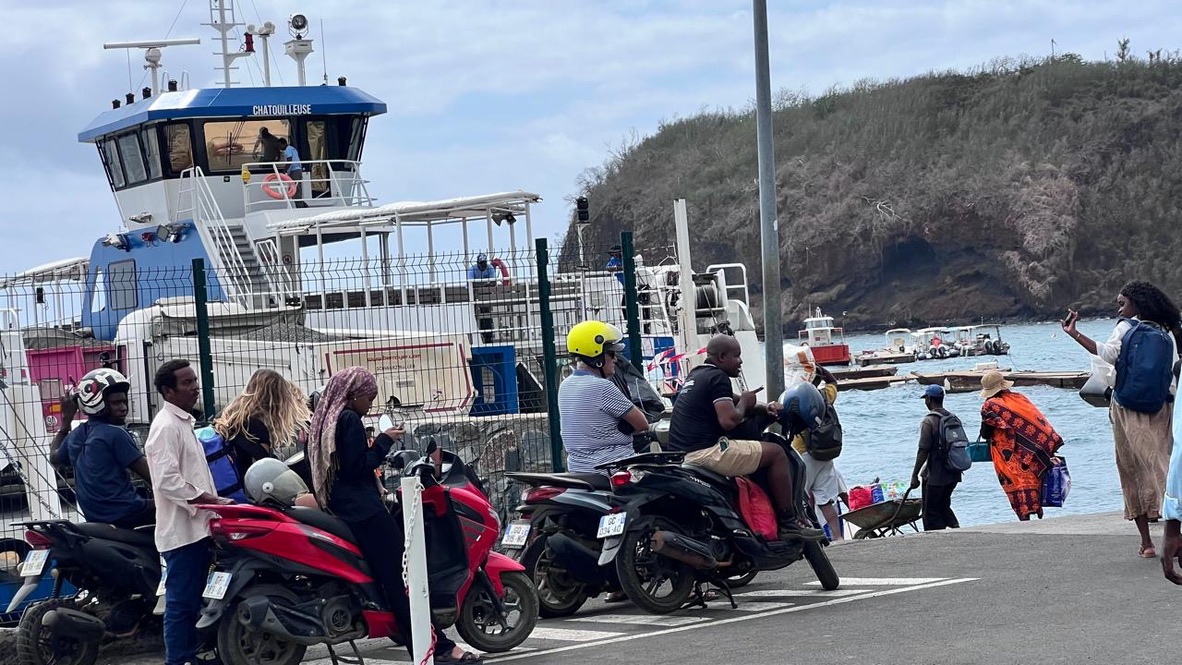 Réorganisation des accès pour améliorer la fluidité et renforcer la sécurité à la gare maritime de Mamoudzou