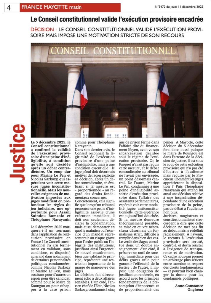 Votre France Mayotte matin vient de paraître 1 Capture decran 2025 12 11 a 03.45.13