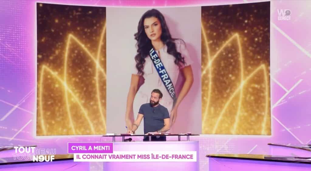 Miss France 2026 Mareva Michel Miss Ile de France en couple avec Cyril Hanouna 1024x564 1