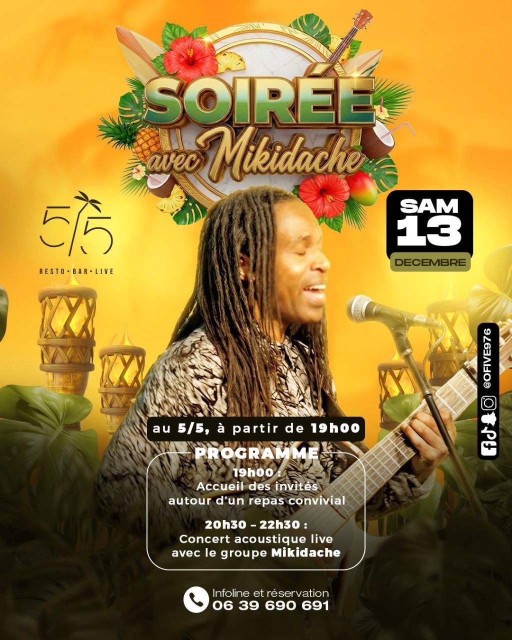 Quand la musique devient voix : Mikidache s’engage avec Ose libérer ta voix contre les violences sexuelles à Mayotte