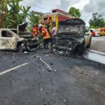 Accueil 6 Accident spectaculaire près de Caroni, les secours mobilisés