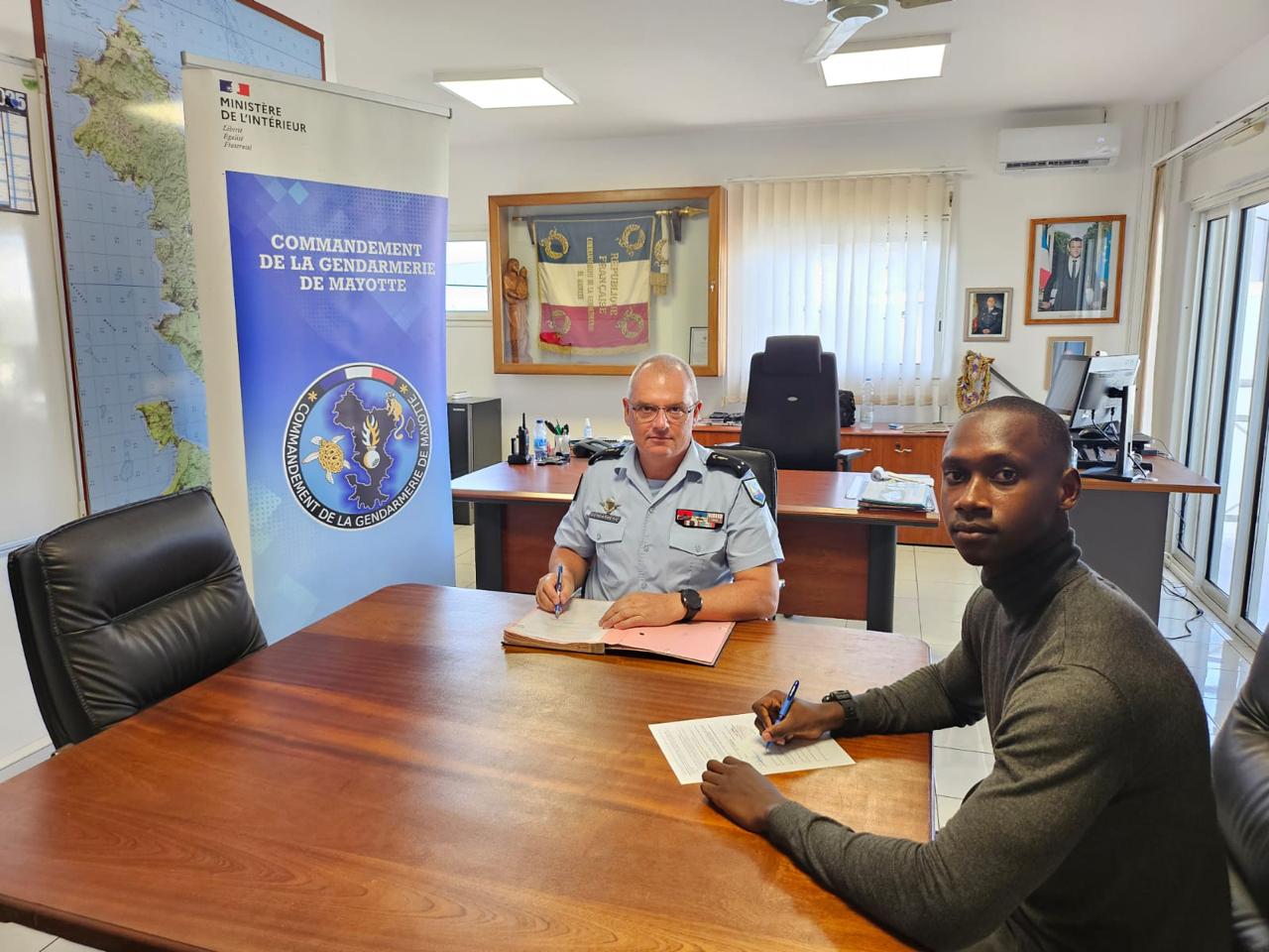 De Mamoudzou aux rangs de l’uniforme : un destin en marche