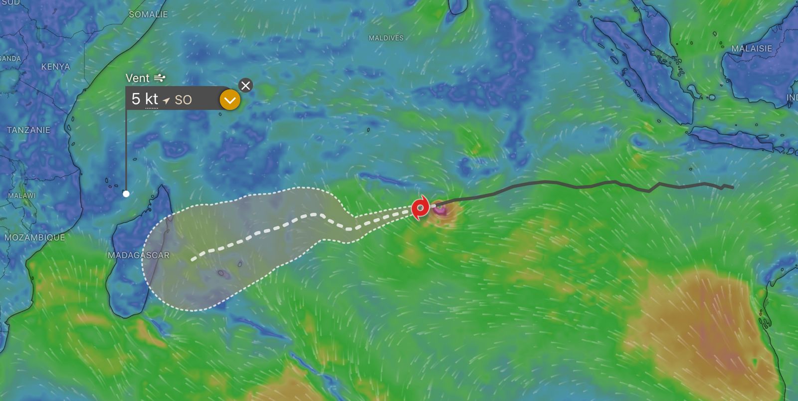 Passé au stade de tempête à cyclone intense, Grant devrait s’affaiblir en mer sans toucher de terres habitées