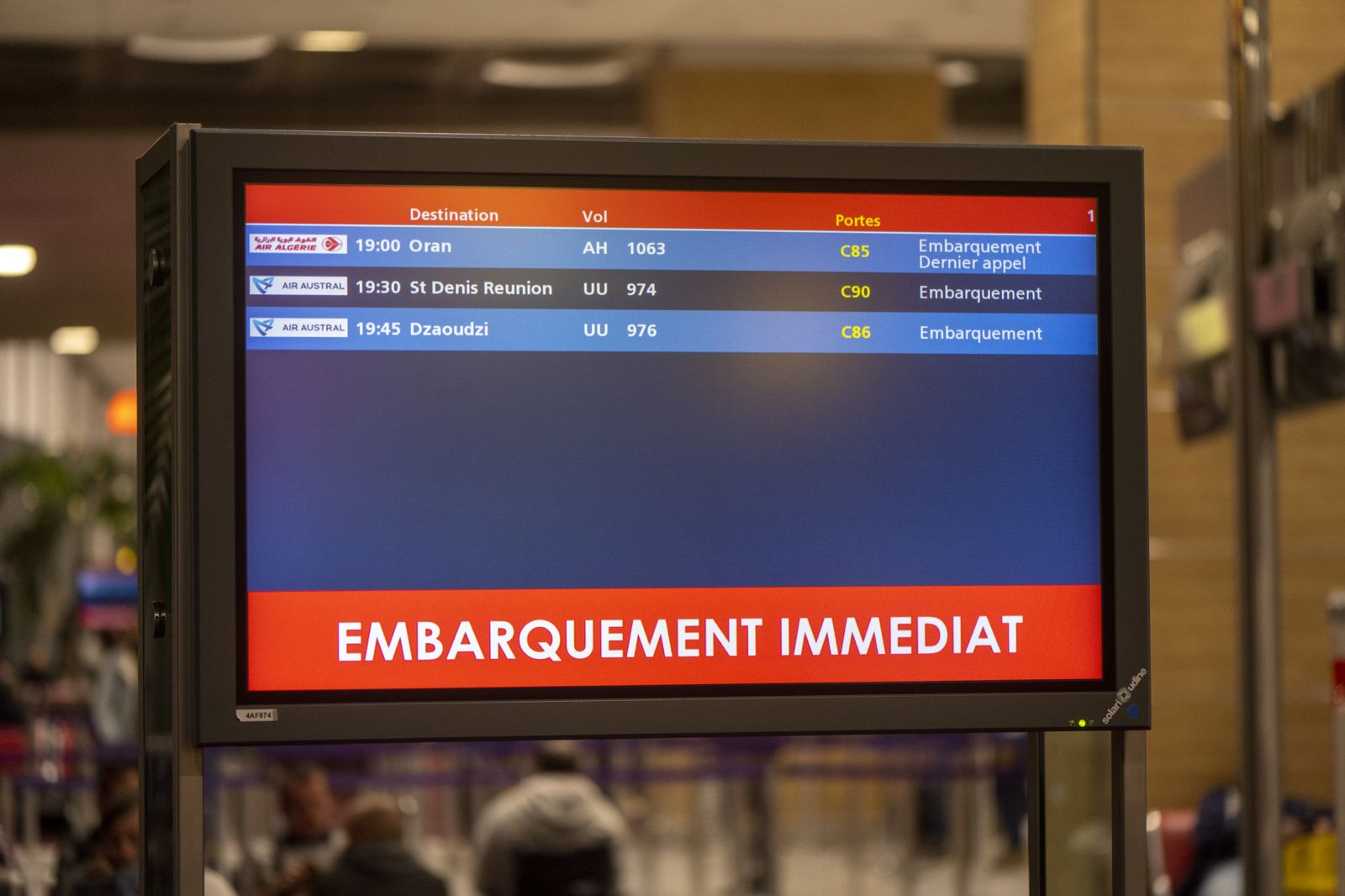 Trafic aérien maintenu malgré une météo agitée