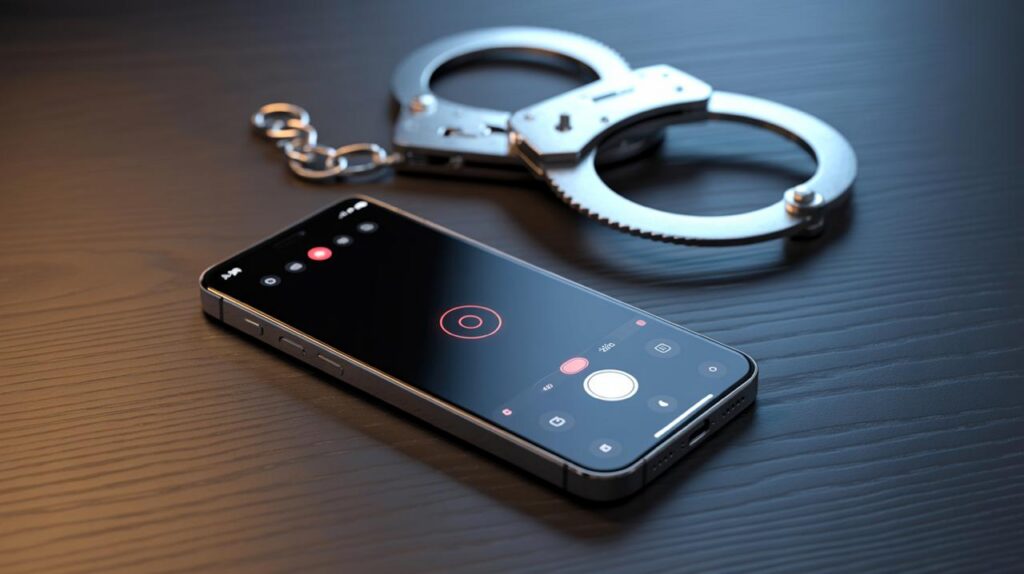 interpellation policière Mamoudzou homme filmant la police