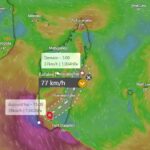 La tempête tropicale Ewetse a touché le sud de...