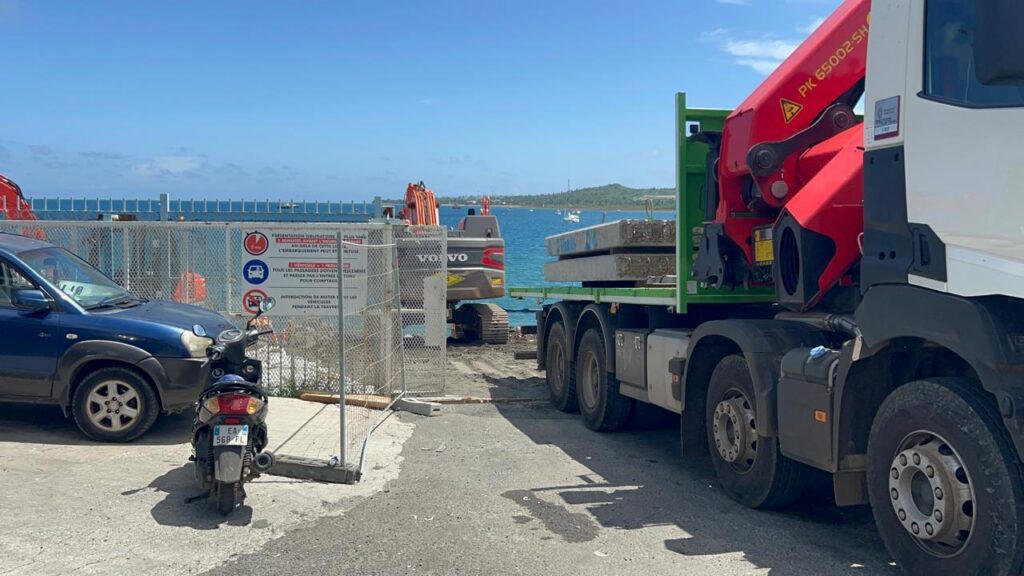 travaux quai Issoufali Dzaoudzi, circulation modifiée Dzaoudzi,