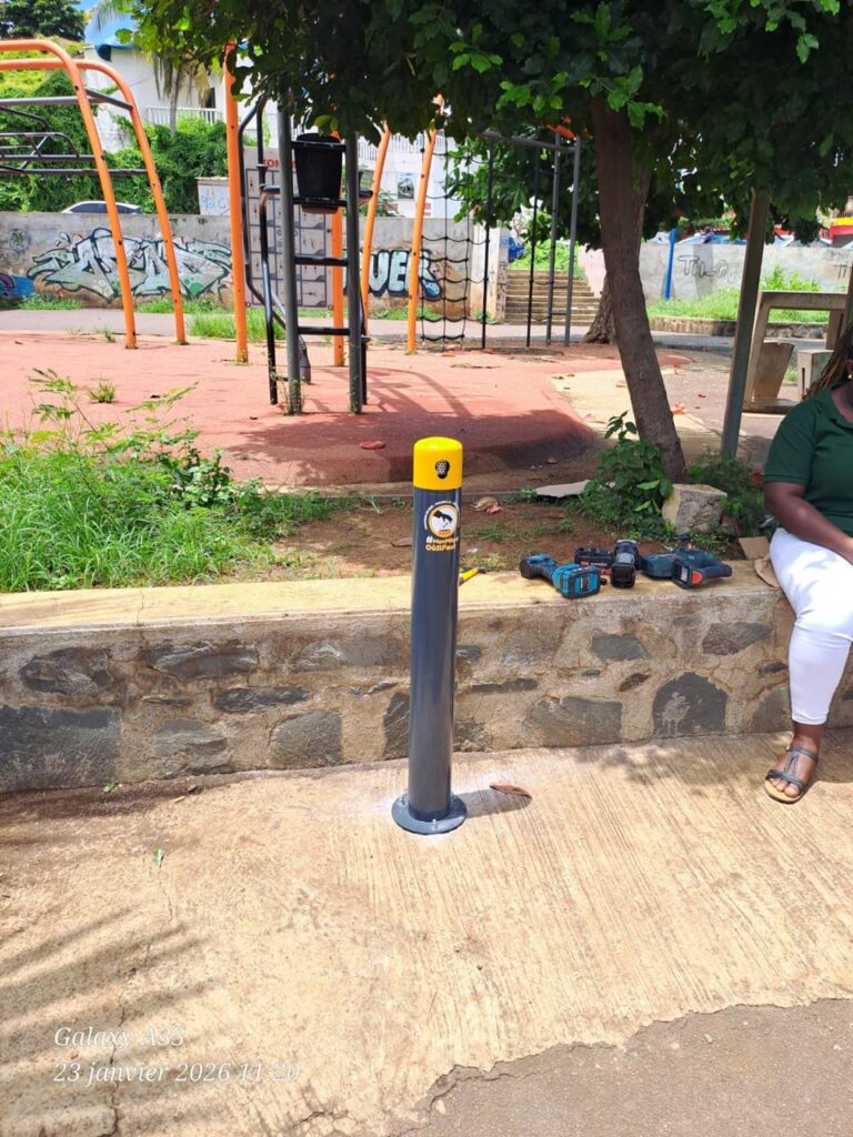 cendriers Alcome mégots de cigarette pollution urbaine